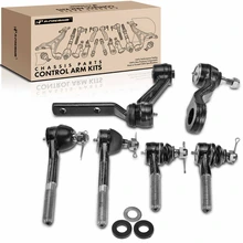 1995-2002 Lincoln Town Car A Set of 6 Tie Rod End Idler Arm and Pitman Arm Kit Inner & Outer A-Premium APCA1376