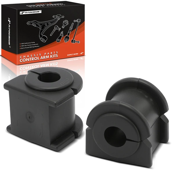 2-Pc Sway Bar Bushing Kit, Rear To Frame A-Premium APCA9548