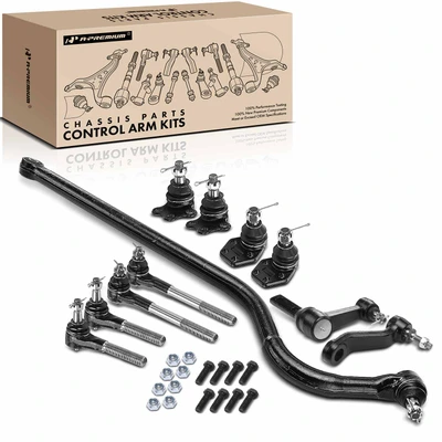 11 Pcs Idler & Arm Pitman Arm Tie Rod End