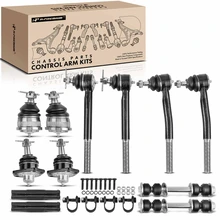12 Pcs Stabilizer Bar Link & Tie Rod End & Ball Joint kit