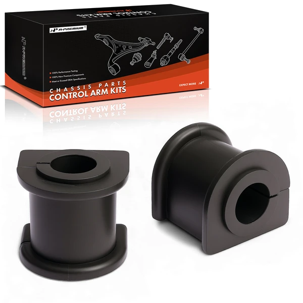 2-Pc Suspension Stabilizer Bar Bushing Kit, Rear To Frame A-Premium APCA9549
