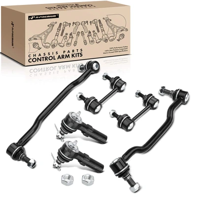 6 Pcs Front & Rear Sway Bar Link Kit