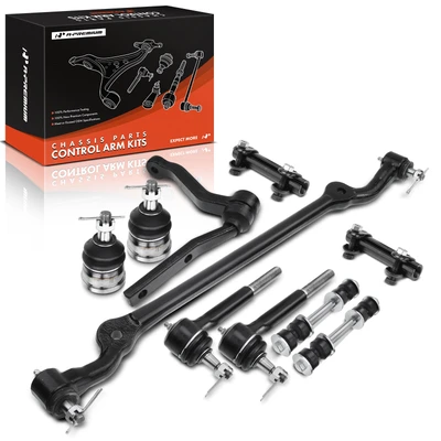 10 Pcs Front Sway Bar Link Tie Rod End Idler Arm