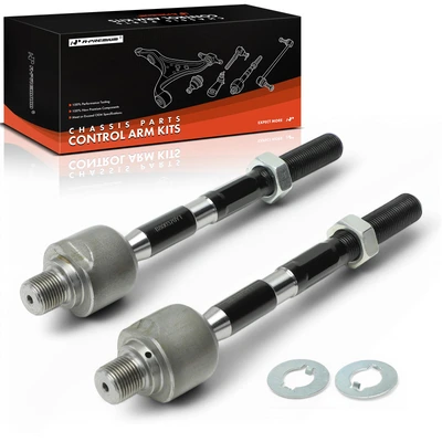 2 Pcs Front Inner Steering Tie Rod End