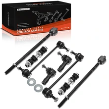 2000-2006 Ford Focus A Set of 8 Sway Bar Link and Tie Rod End Kit Front & Rear A-Premium APCA1438