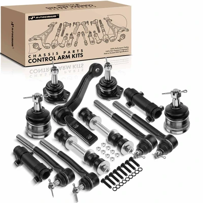 13 Pcs Front Stabilizer Bar End Tie Rod End Ball Joint