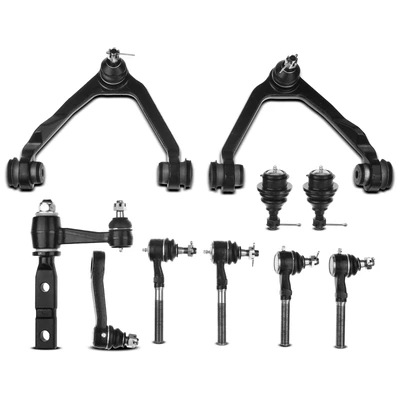 1997-2002 Ford Expedition A Set of 10 Control Arm and Ball Joint Full Kit Front Side A-Premium APCA1451