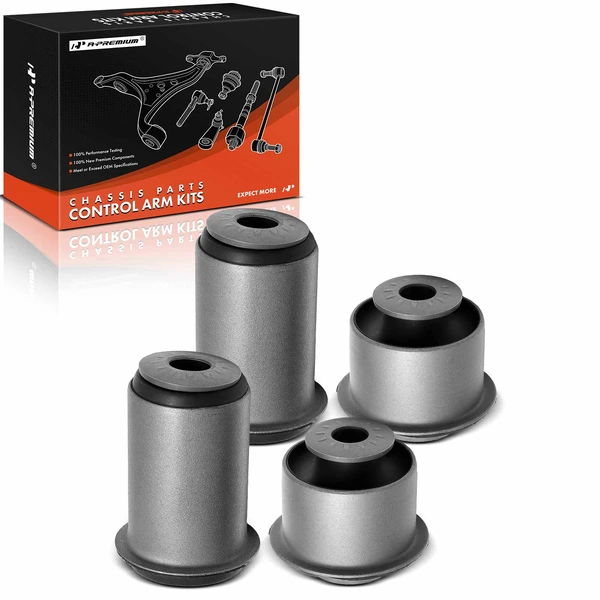 4-Pc Control Arm Bushing, Front Lower A-Premium APCA7458