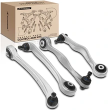 1996-1999 Audi A4 4pc Control Arm and Ball Joint Kit, Front Upper with Ball Joint A-Premium APCA2137