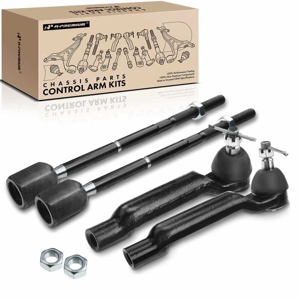 1989-1997 Mercury Cougar Tie Rod End Inner & Outer A-Premium APCA2143