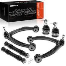 6 Pcs Front Control Arm with Ball Joint Sway Bar Link