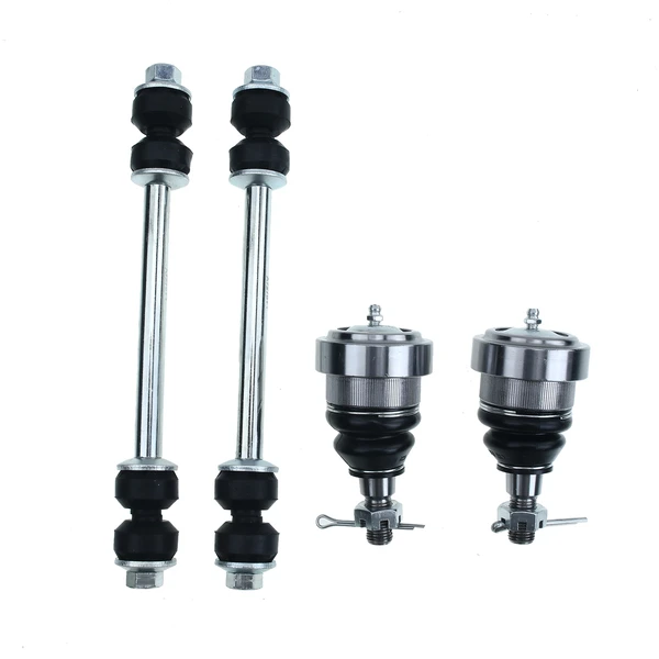 1994-1999 Dodge Ram 1500 A Set of 4 Ball Joint and Sway Bar Link Kit Front Side A-Premium APCA2181