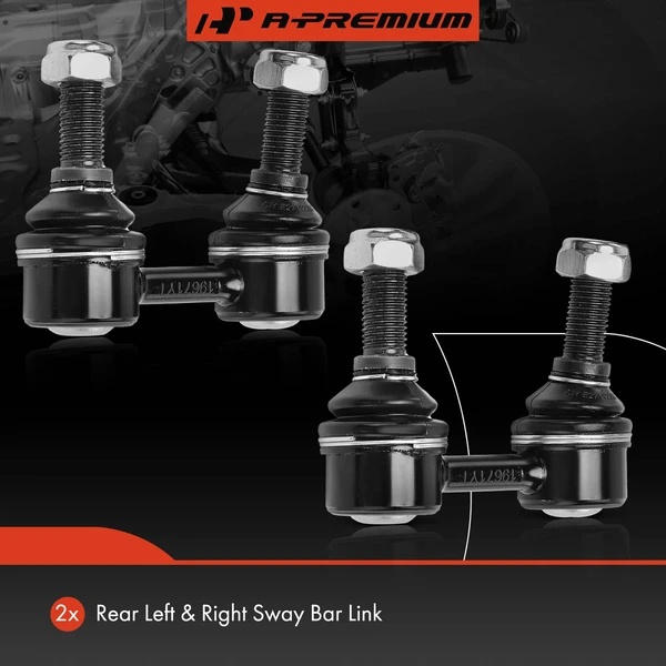 Sway Bar Link, Rear Driver & Passenger, A-Premium APCA7291
