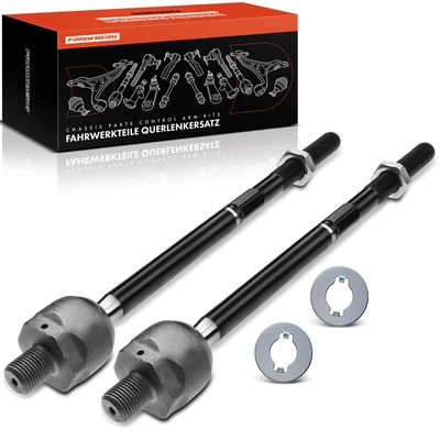 2 Pcs Front Inner Steering Tie Rod End
