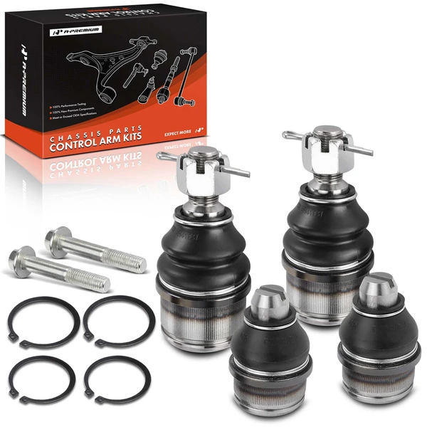 1999-2021 Ford E-350 Super Duty Ball Joint Front Upper & Lower A-Premium APCA2229