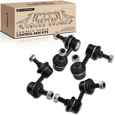 4 Pcs Front & Rear Sway Bar Link