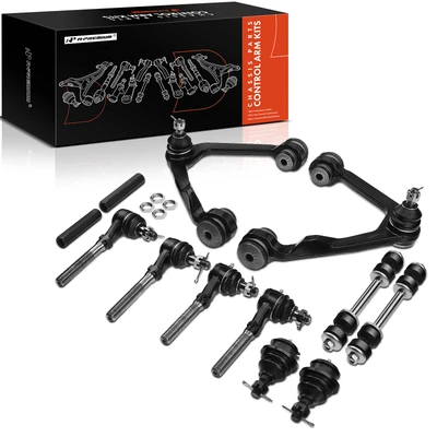 12 Pcs Front Control Arm and Ball Joint Assembly