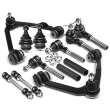 1998-2002 Lincoln Navigator A Set of 12 Control Arm and Ball Joint Full Kit Front Side A-Premium APCA2237