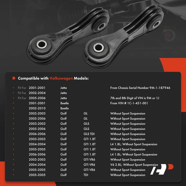 Sway Bar Link Front Driver & Passenger A-Premium APCA8355