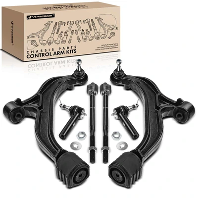 6 Pcs Front Control Arm and Ball Joint Assembly