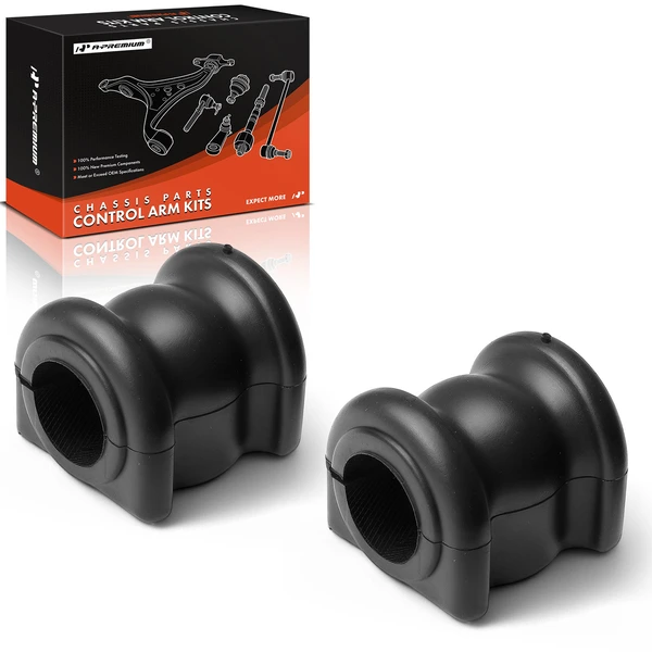 2012-2016 Chrysler Town & Country 2-Pc Sway Bar Bushing Kit, Front To Frame A-Premium APCA9570
