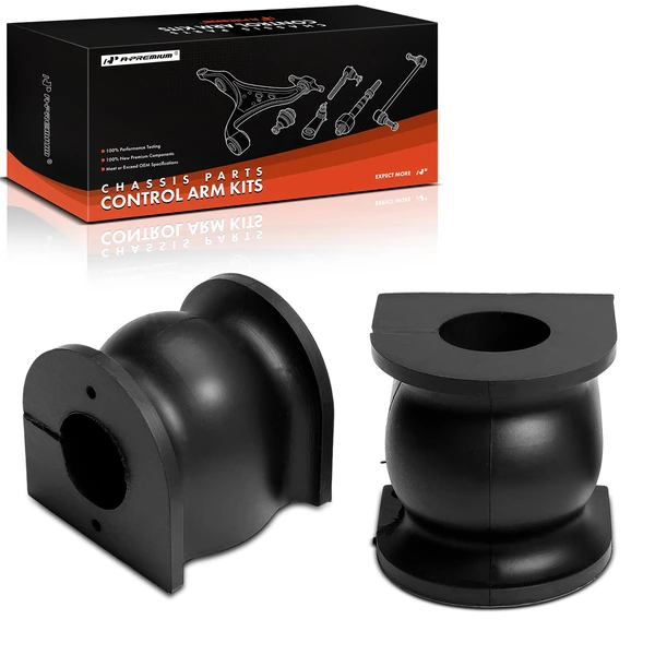 2-Pc Stabilizer Sway Bar Bushing Kit, Front Side A-Premium APCA9571