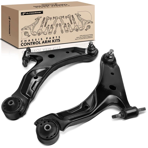 2001-2006 Hyundai Santa Fe 2-Pc Control Arm and Ball Joint Kit, Front Lower with Ball Joint A-Premium APCA2291