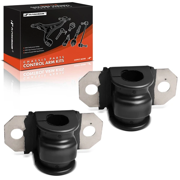 2-Pc Suspension Stabilizer Bar Bushing Kit, Front To Frame A-Premium APCA9572