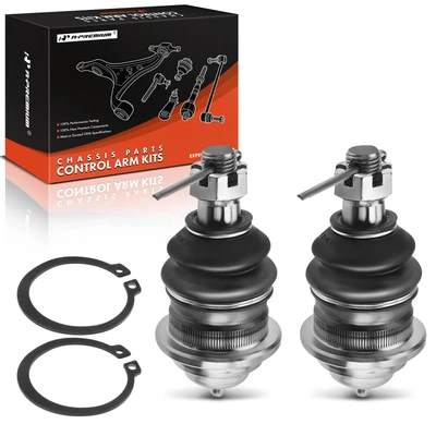 2 Pcs Front Upper Ball Joint