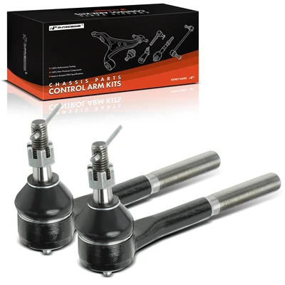 2 Pcs Front Outer Steering Tie Rod End