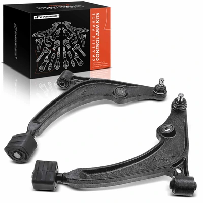 2 Pcs Front Lower Control Arm with Ball Joint