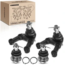 4 Pcs Front Lower & Upper Ball Joint