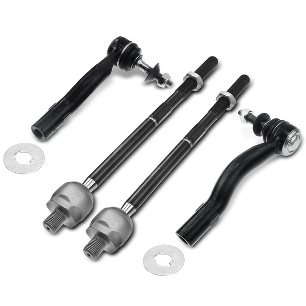 2003-2004 Mercury Marauder Tie Rod End Inner & Outer A-Premium APCA2331