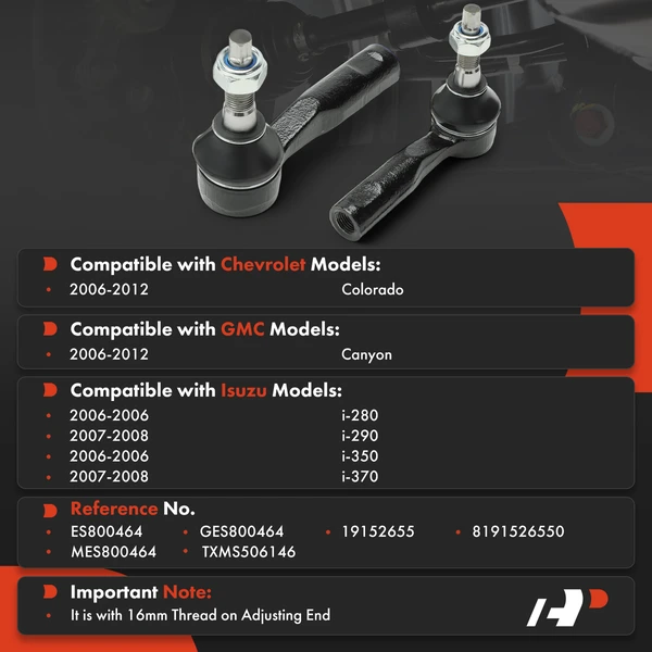 Tie Rod End Front Outer A-Premium APCA9139