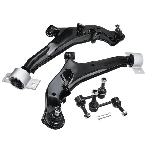2000-2003 Nissan Maxima A Set of 4 Control Arm and Sway Bar Link Kit Front Side A-Premium APCA2358
