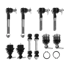 1998-2002 Lincoln Navigator A Set of 10 Ball Joint Sway Bar Link and Tie Rod End Kit Front, Inner & Outer A-Premium APCA2363