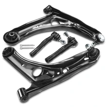 2004-2005 Toyota Echo A Set of 4 Control Arm and Tie Rod End Kit Front Lower A-Premium APCA2366