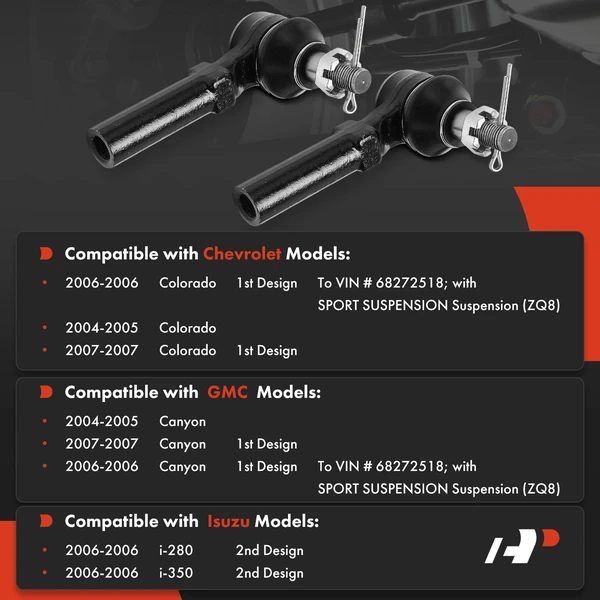 Tie Rod End Front Outer A-Premium APCA9141