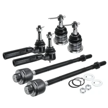 2007 GMC Sierra 1500 Classic A Set of 6 Ball Joint and Tie Rod End Kit Front Side A-Premium APCA2410