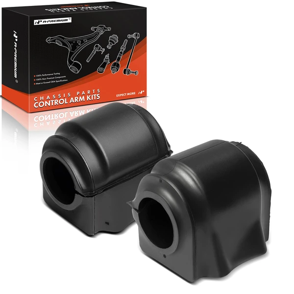 2-Pc Suspension Stabilizer Bar Bushing Kit, Front To Frame A-Premium APCA9578