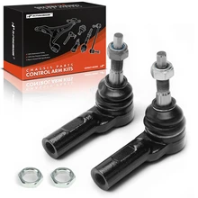 2 Pcs Front Outer Tie Rod End