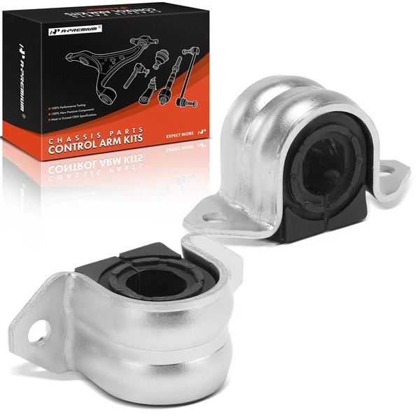 2-Pc Stabilizer Bar Bushing, Front Driver & Passenger A-Premium APCA9580