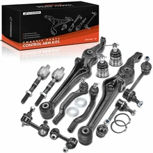 1998-2002 Honda Accord A Set of 12 Control Arm Ball Joint Sway Bar Link Tie Rod End Kit Front & Rear A-Premium APCA2481