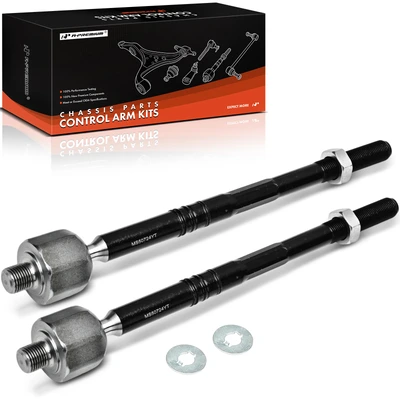 2 Pcs Front Inner Steering Tie Rod End