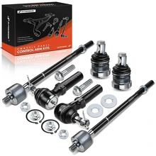 2003 Dodge SX 2.0 A Set of 6 Ball Joint and Tie Rod End Kit Inner & Outer A-Premium APCA2488