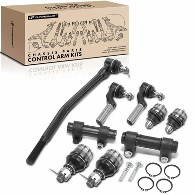 9 Pcs Outer Tie Rod End with Ball Joint