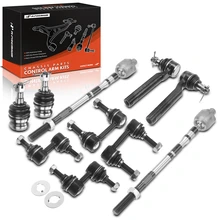 2003-2008 Subaru Forester A Set of 10 Ball Joint Sway Bar Link and Tie Rod End Kit Front & Rear A-Premium APCA1906