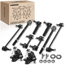 2004-2005 Toyota RAV4 A Set of 10 Ball Joint Sway Bar Link and Tie Rod End Kit Front & Rear A-Premium APCA1907