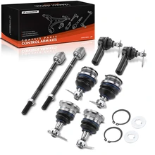 2005-2015 Toyota Tacoma A Set of 8 Ball Joint and Tie Rod End Kit Front Side A-Premium APCA1909