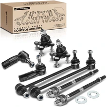 8 Pcs Front Stabilizer Bar Link Tie Rod End